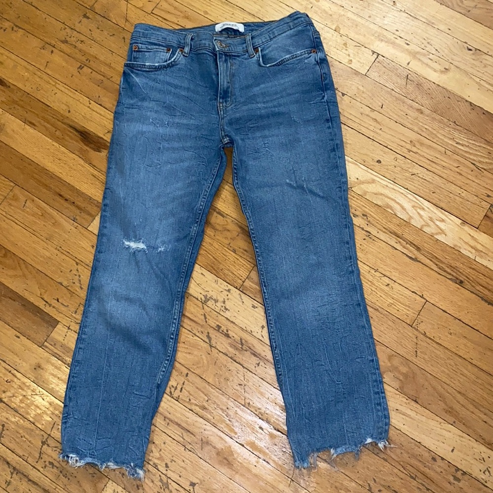 Zara Woman Premium Denim Collection jeans SZ 8